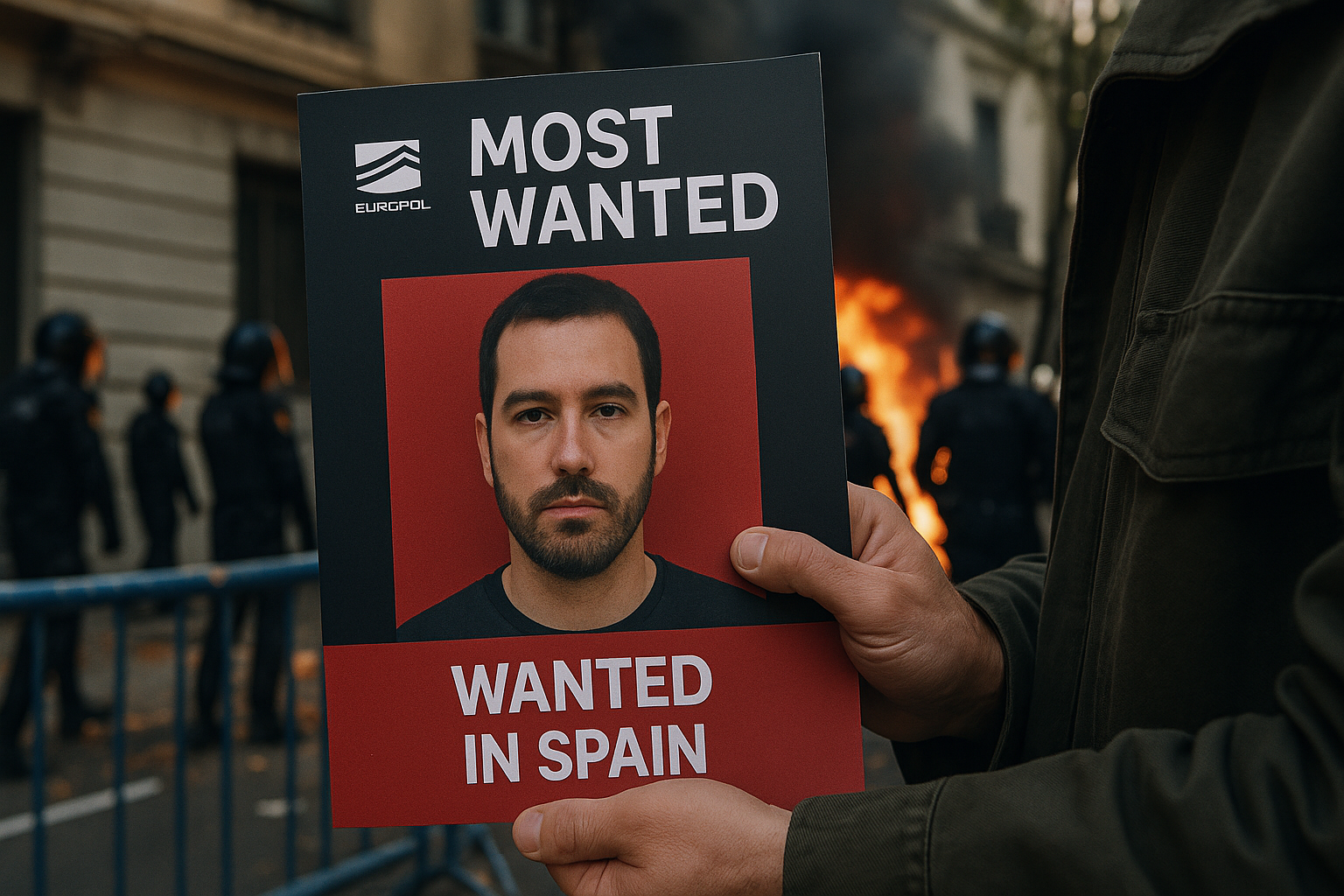 Europol busca a un español por ciberterrorismo prorruso y violencia en Ferraz