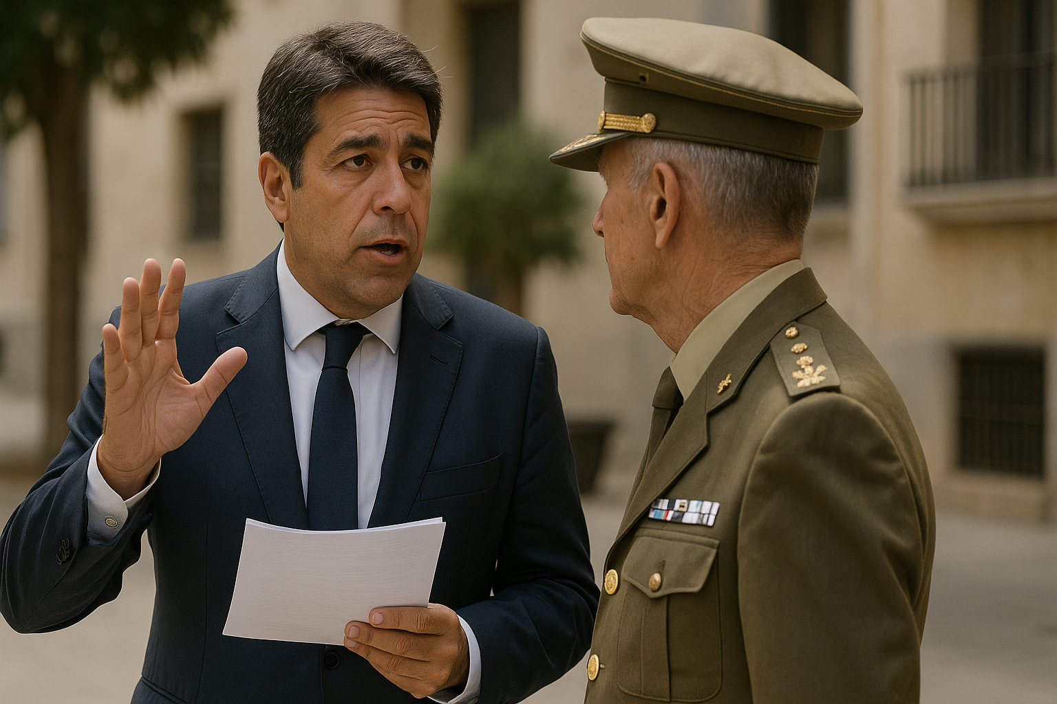 Mazón anuncia la salida del vicepresidente Gan Pampols del Gobierno valenciano