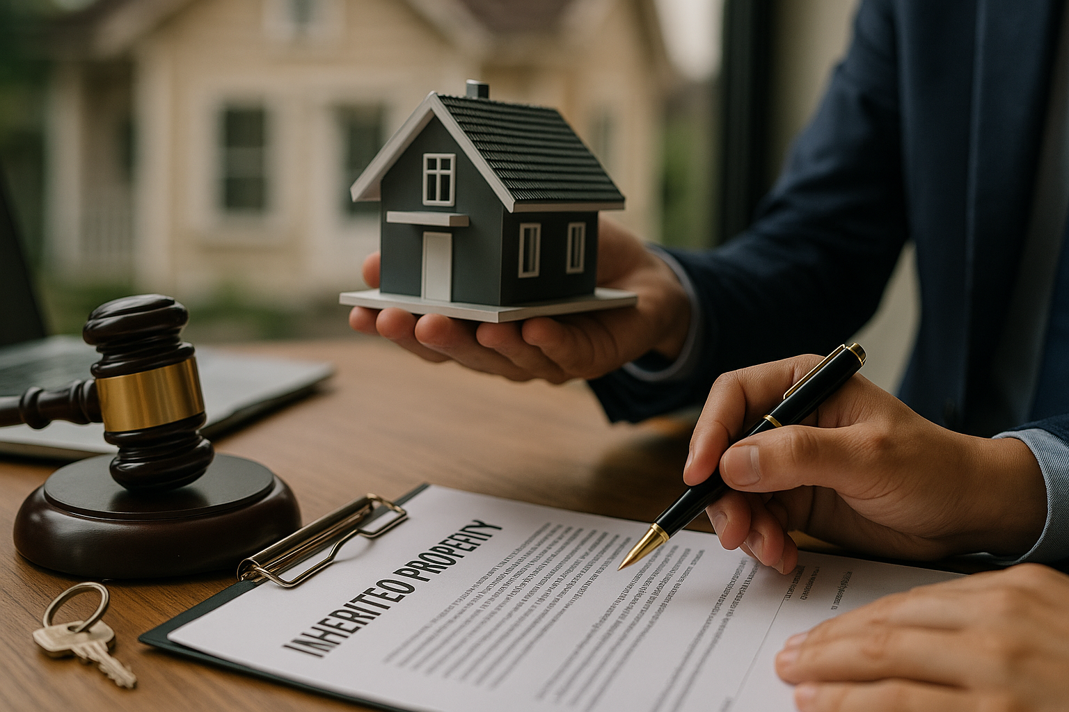 Cómo transferir una propiedad heredada