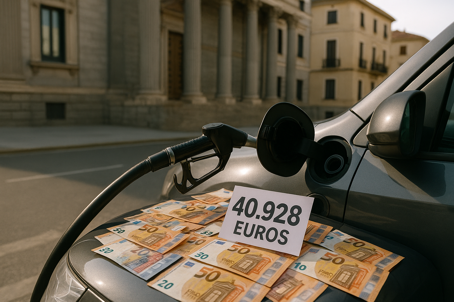 Gasto de casi 41.000 euros en gasolina de Santos Cerdán como diputado