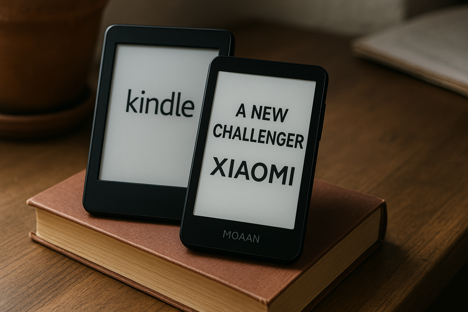 Xiaomi lanza un libro electrónico que desafía a los Kindle de Amazon
