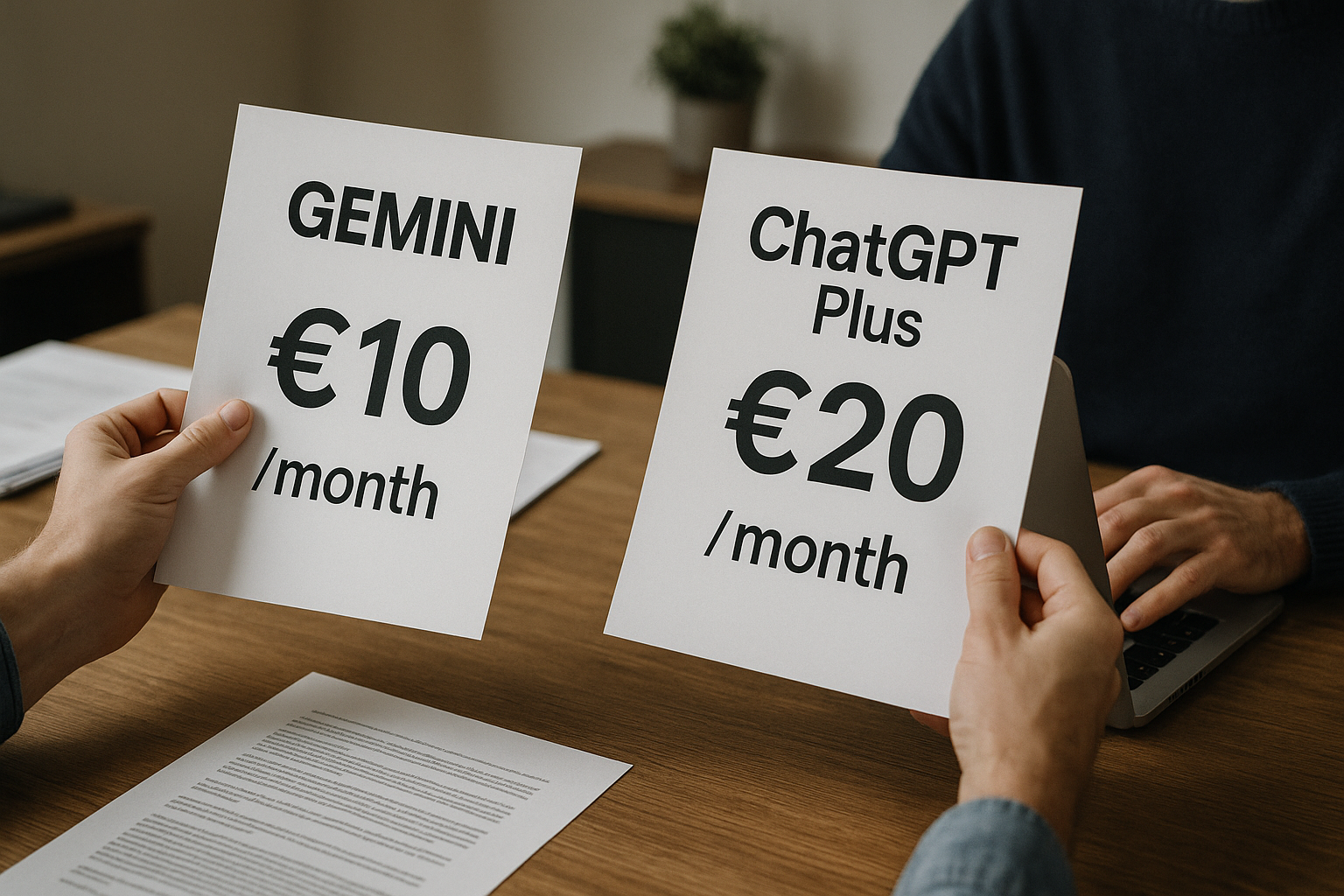 Gemini lanza un plan económico que desafía a ChatGPT Plus