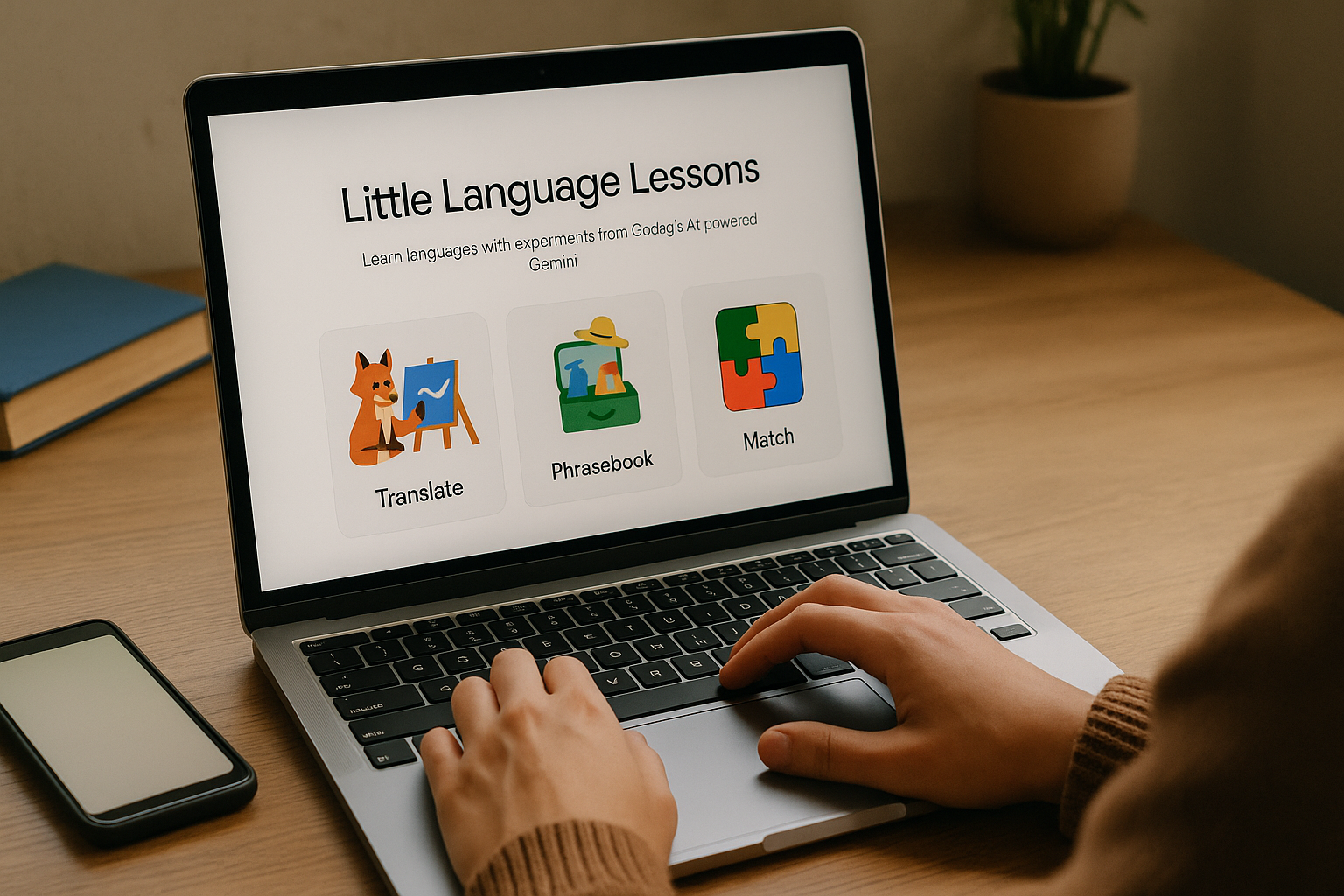 Aprende idiomas jugando con los experimentos de Google y su IA Gemini