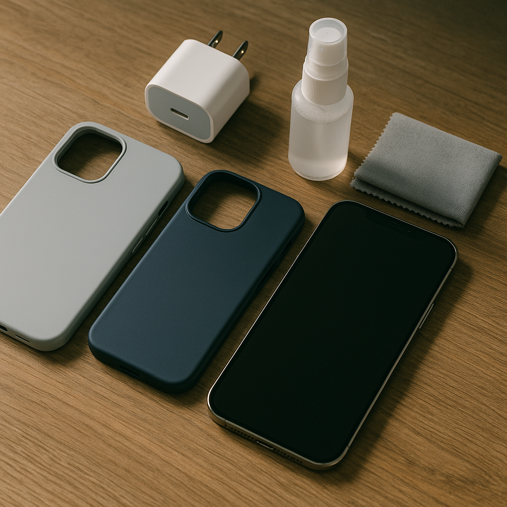 Accesorios recomendados para nuevos iPhone: fundas, kit de limpieza y más