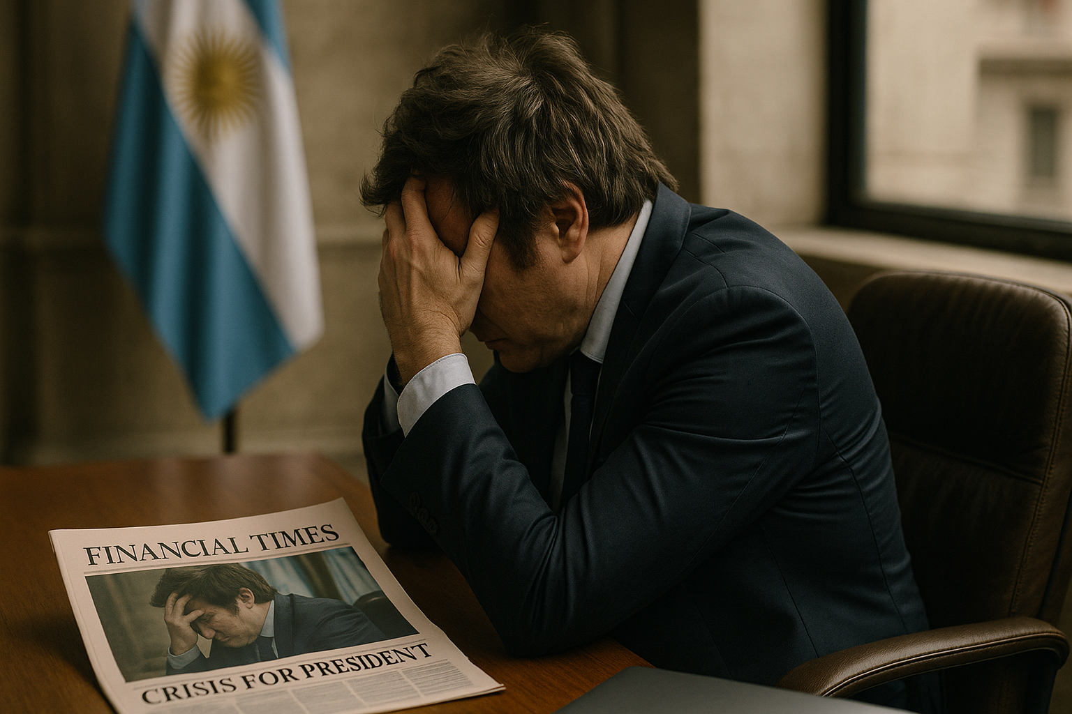 La crisis más grande de su presidencia según un diario británico