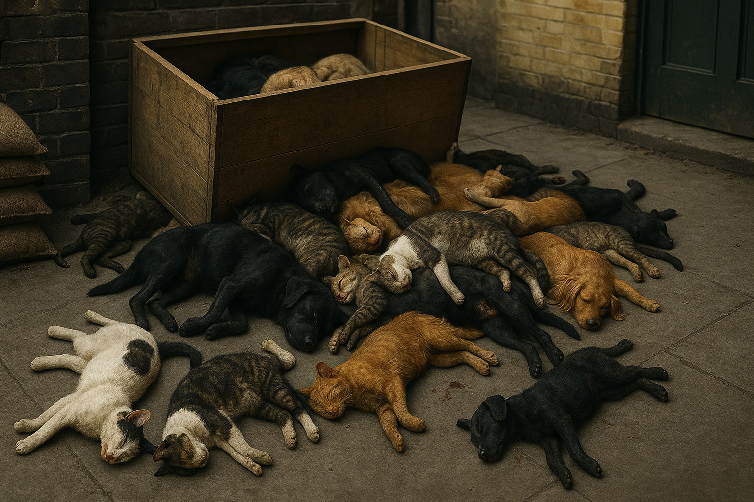 La gran masacre de mascotas en Londres al inicio de la Segunda Guerra Mundial
