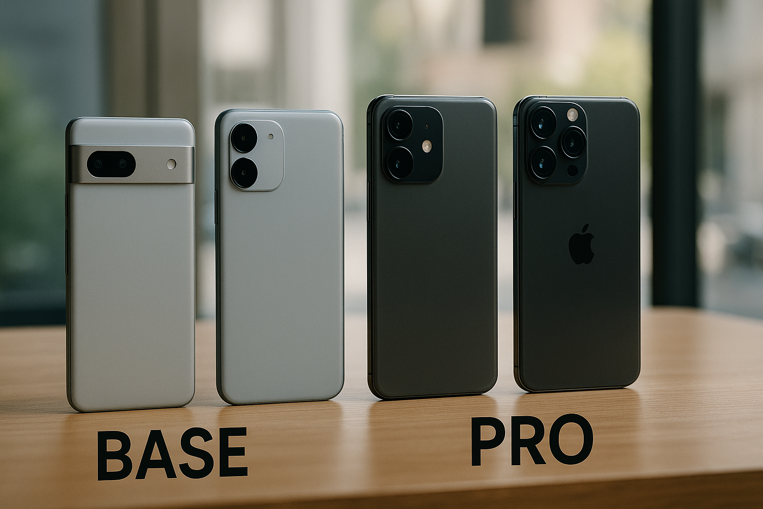 Apple y Google presentan modelos base que compiten con sus versiones Pro