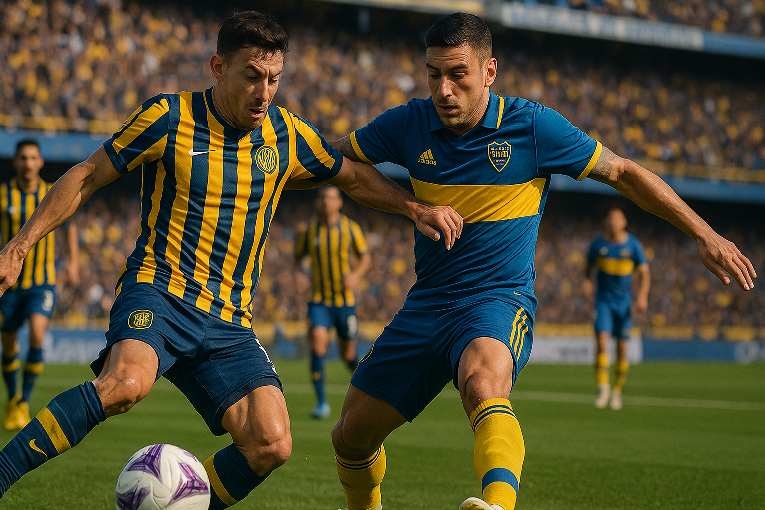 Rosario Central y Boca Juniors empatan en un intenso partido del Clausura