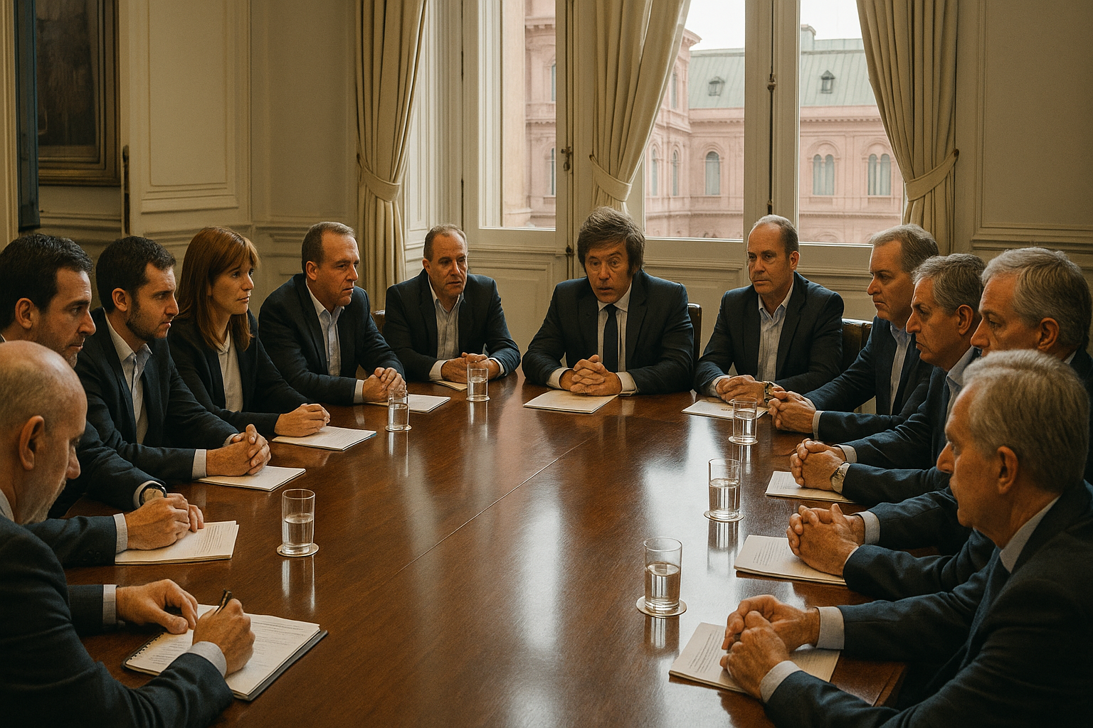 Milei formará mesas de trabajo con funcionarios y gobernadores tras elecciones