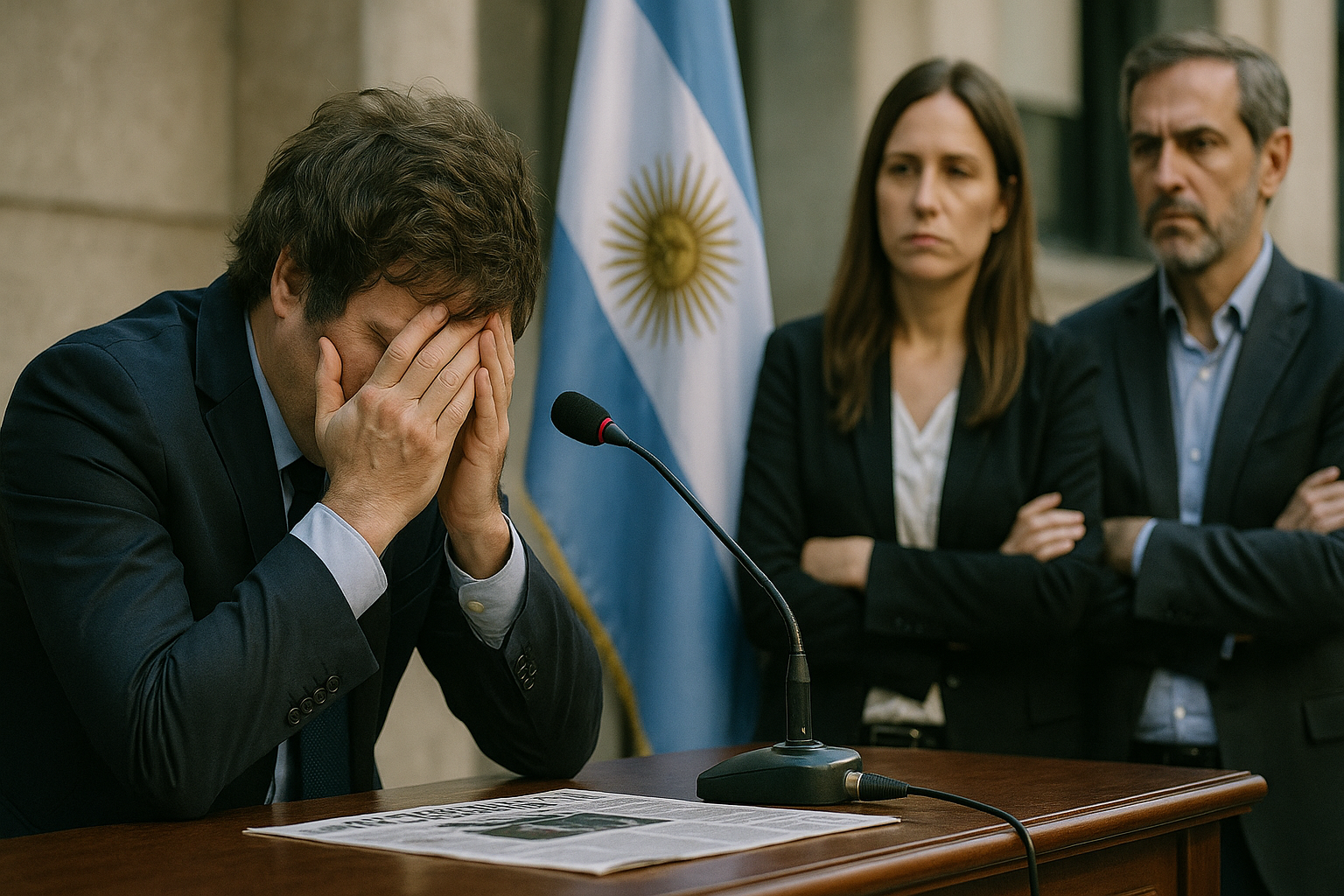 Gobierno de Milei bajo escrutinio tras derrota electoral