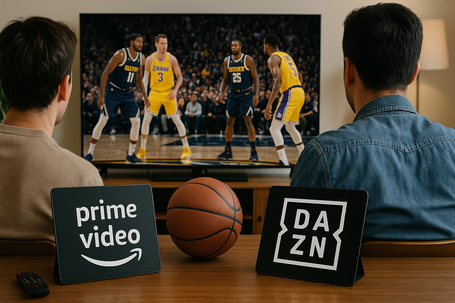 Amazon Prime y DAZN compartirán la emisión de la NBA en España