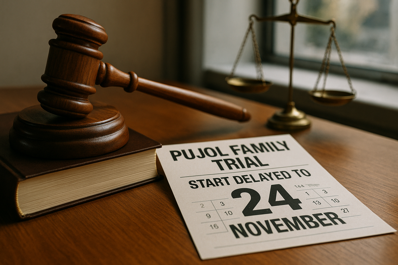 Juicio familia Pujol: inicio retrasado al 24 de noviembre
