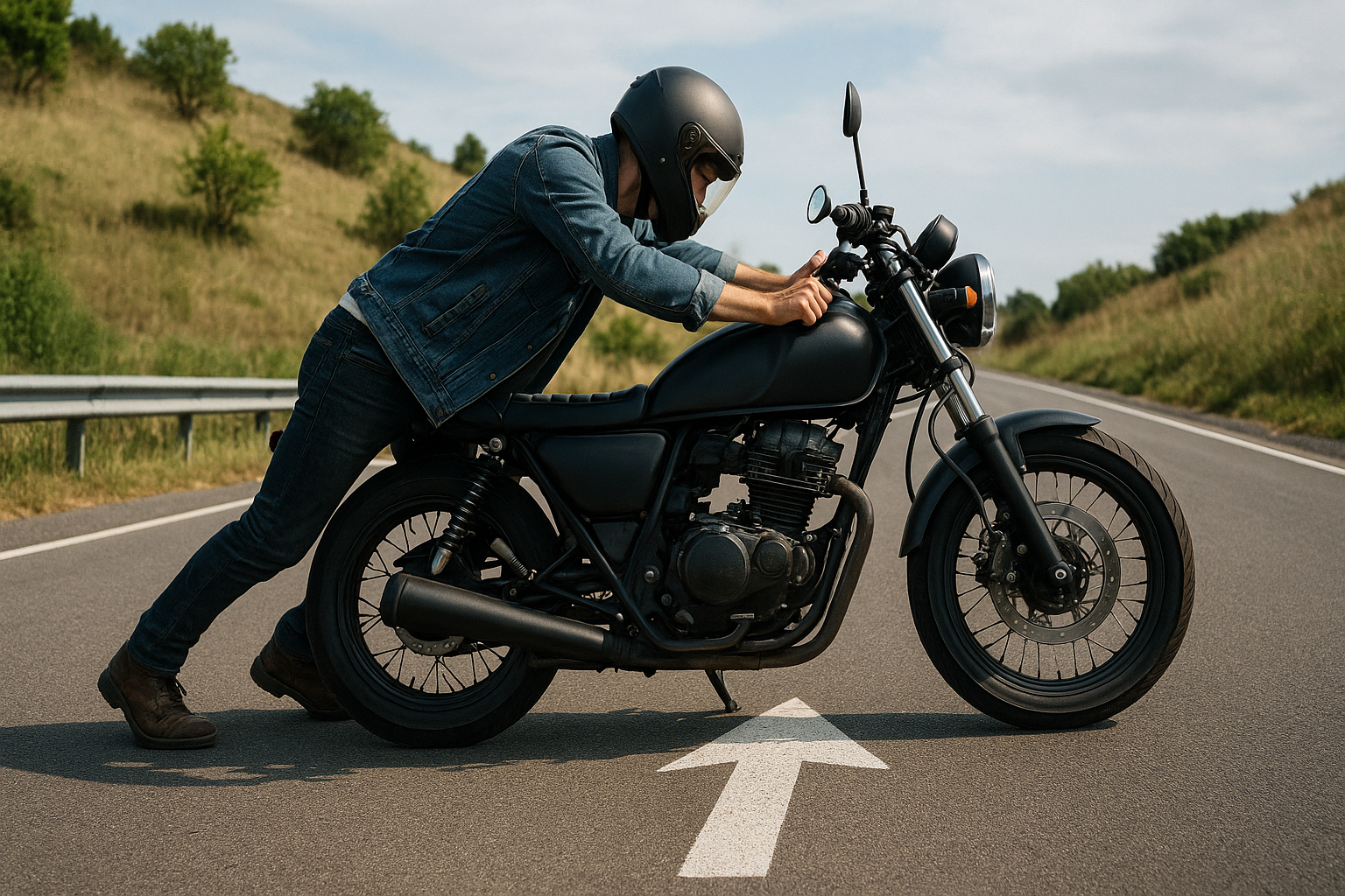 Moto sin fuerza en subida: causas y soluciones