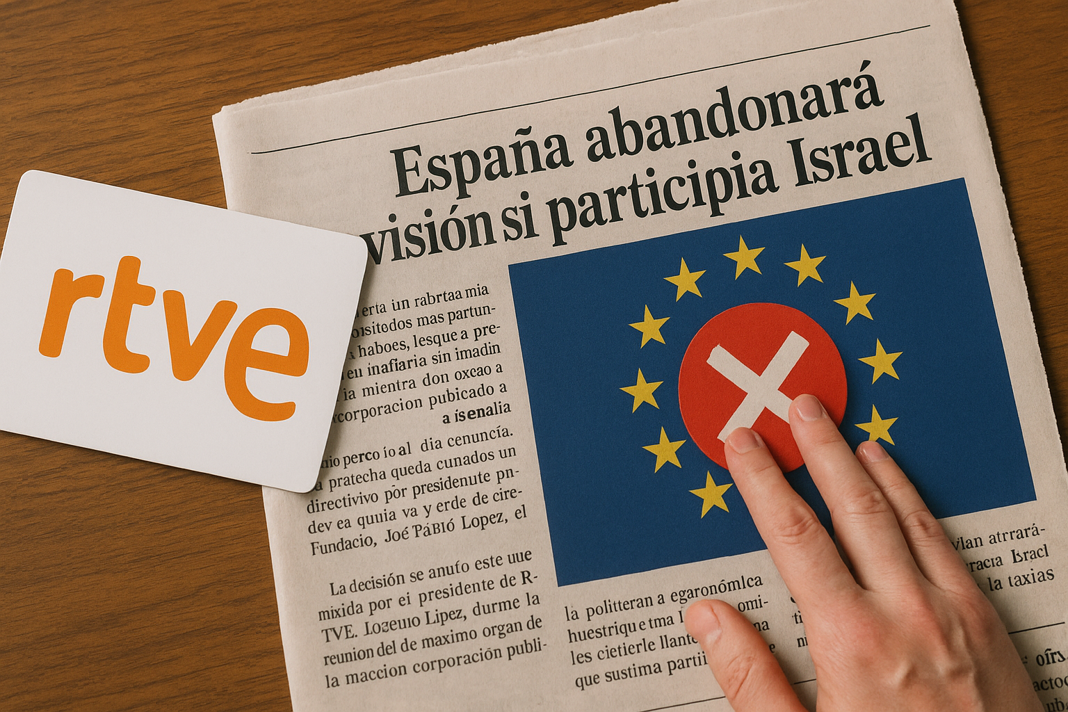 RTVE: España abandonará Eurovisión si participa Israel