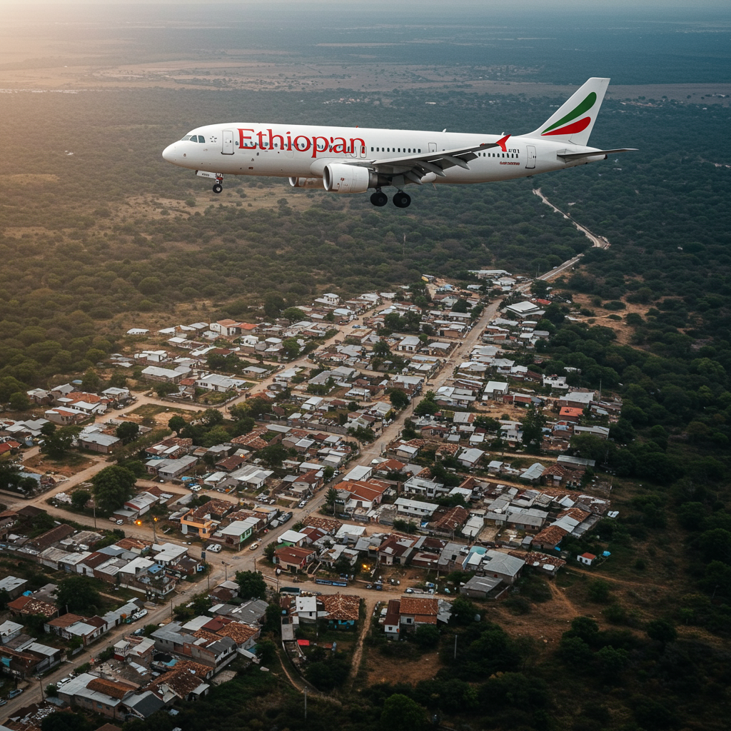 Avión de Ethiopian Airlines sobrevuela Conurbano en emergencia
