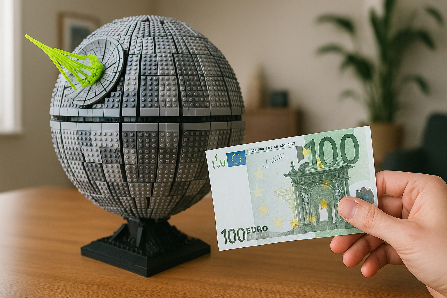 Mil euros por la Estrella de la Muerte de Star Wars genera críticas de fans