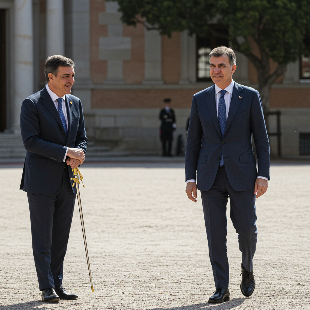 Feijóo, protagonista en una recepción real con ausencias de Sánchez y Ayuso