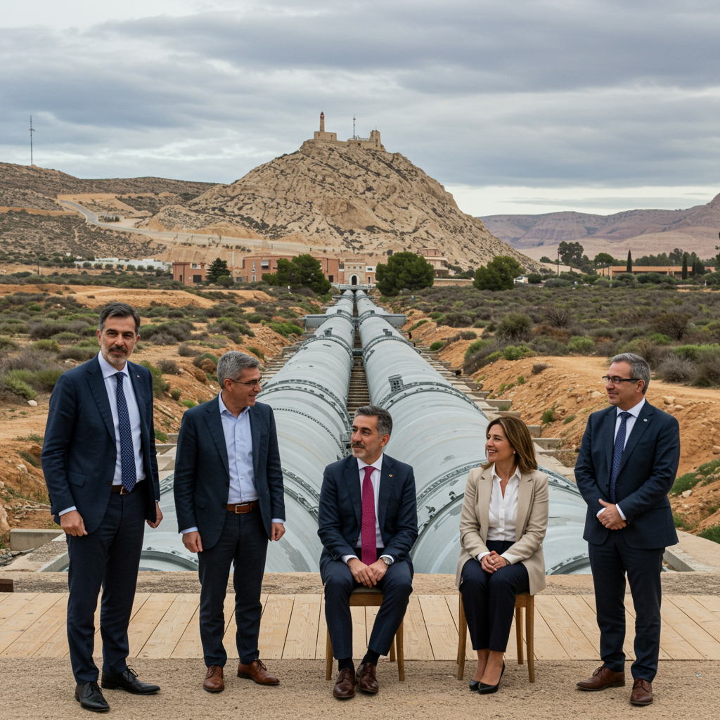 Tajo-Segura: C. Valenciana, Murcia y Andalucía unidas contra el recorte del tras