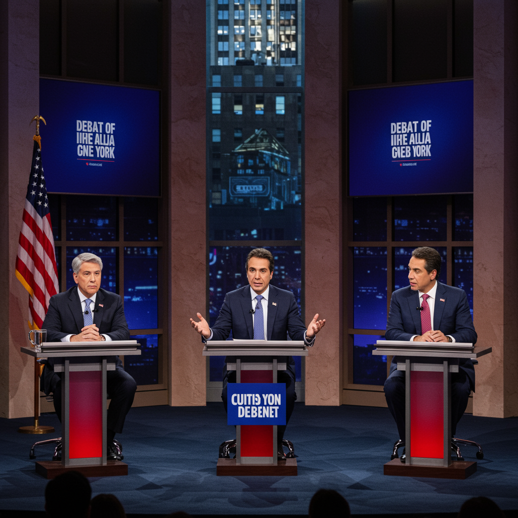 Debate por la Alcaldía de Nueva York: Hora, Candidatos y Cómo Verlo