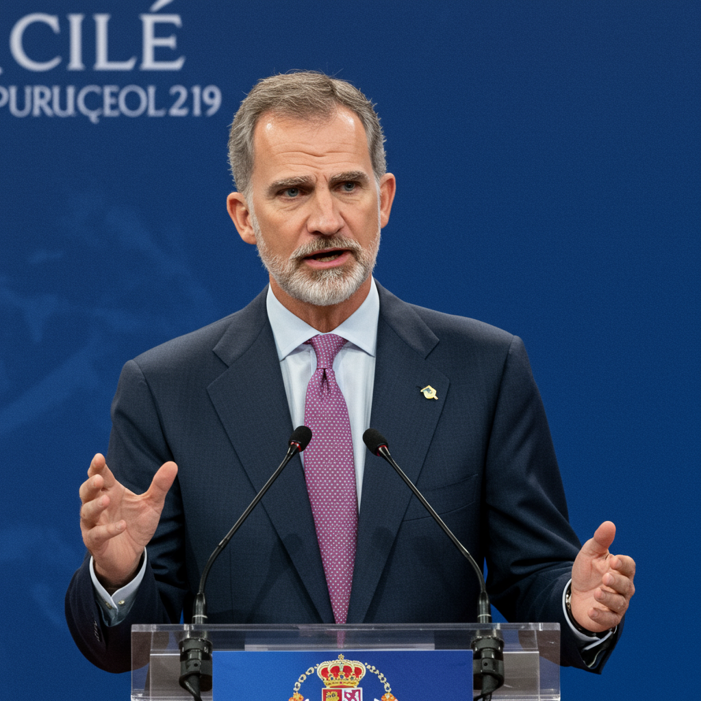 Felipe VI defiende el español como voz de 