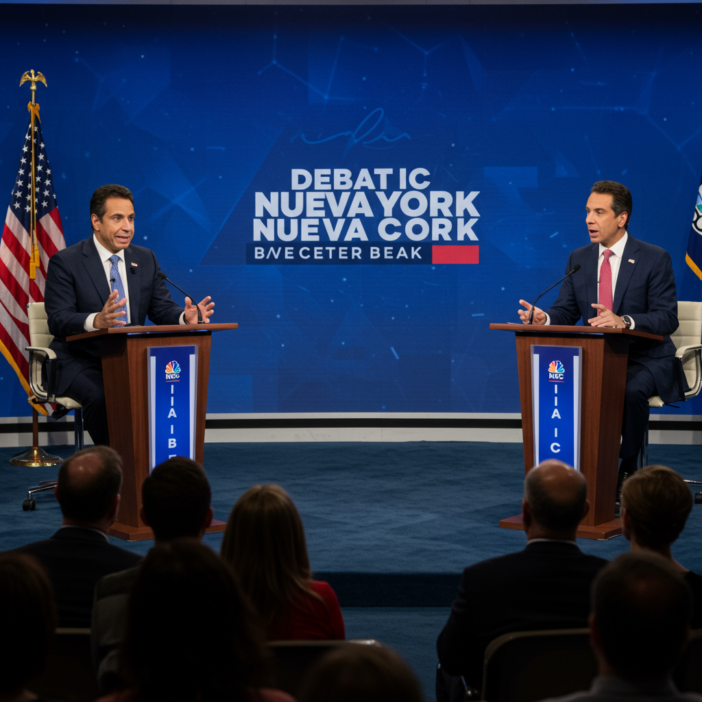 Debate Alcaldía Nueva York: Mamdani y Cuomo se enfrentan antes de las elecciones