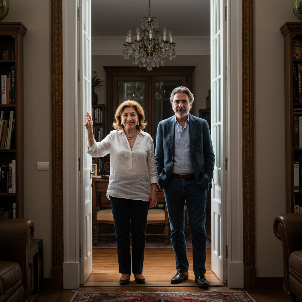 Soledad Costantini abre las puertas de su casa junto a Eugenio Aguirre