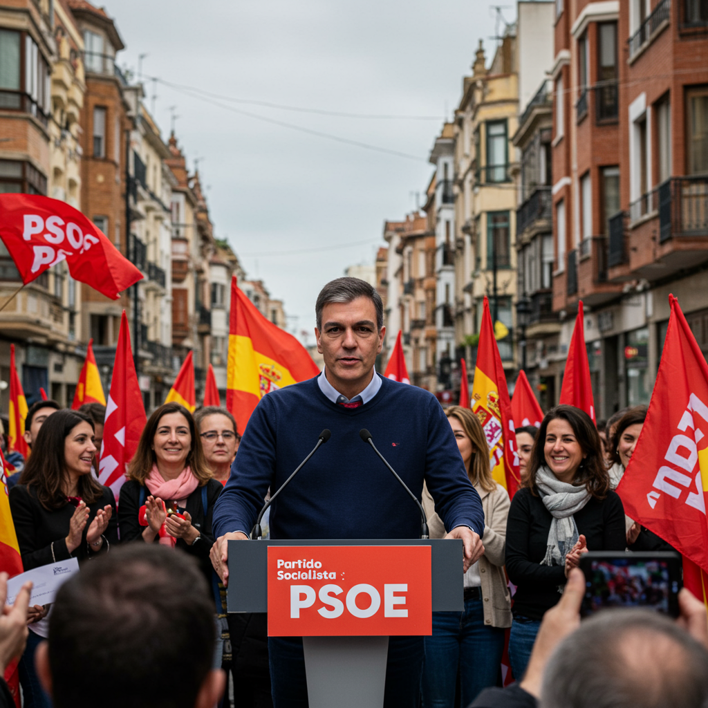 Sánchez Apoya a Gallardo y Critica al PP y Vox en Extremadura