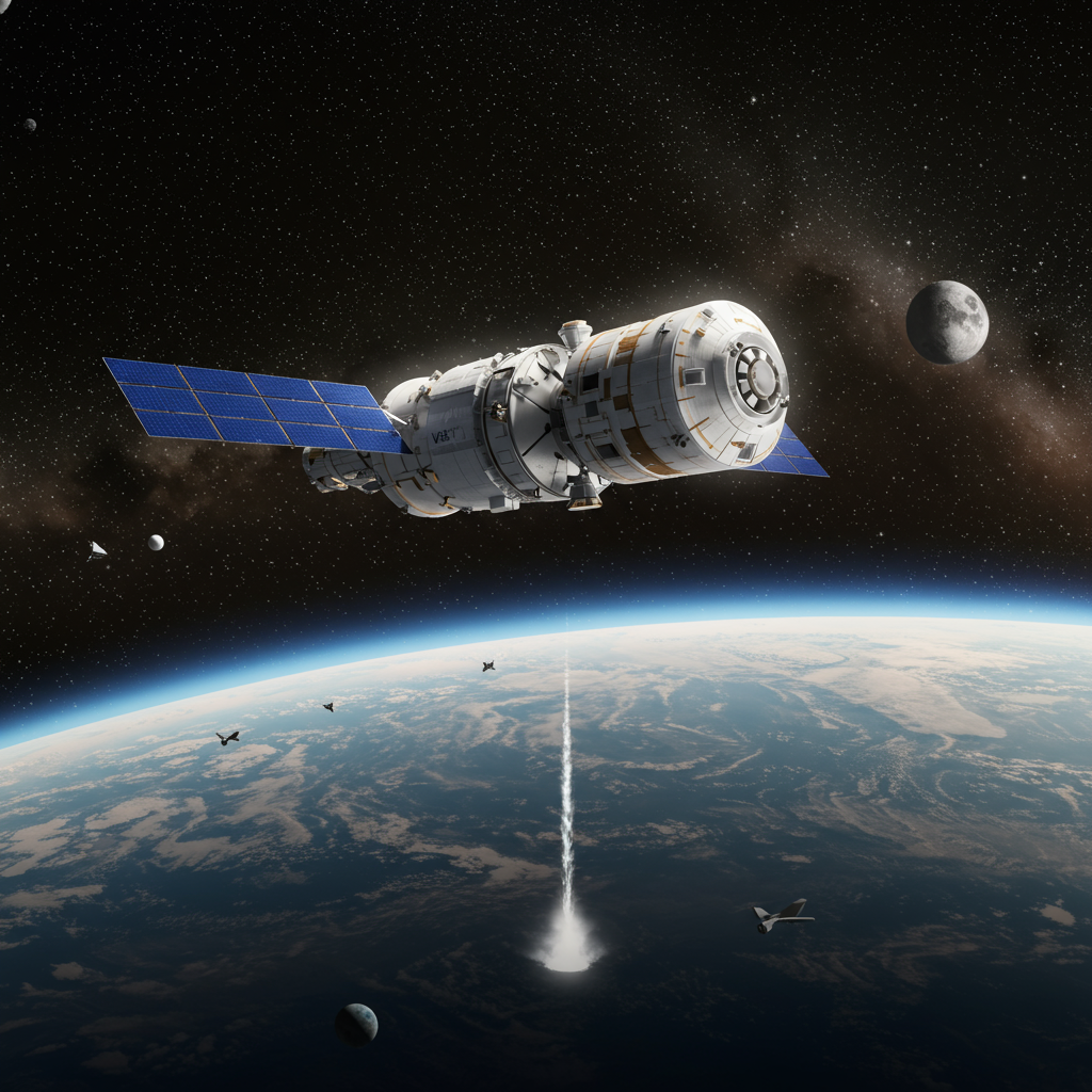 Startup de estación espacial comercial establece presencia en el espacio