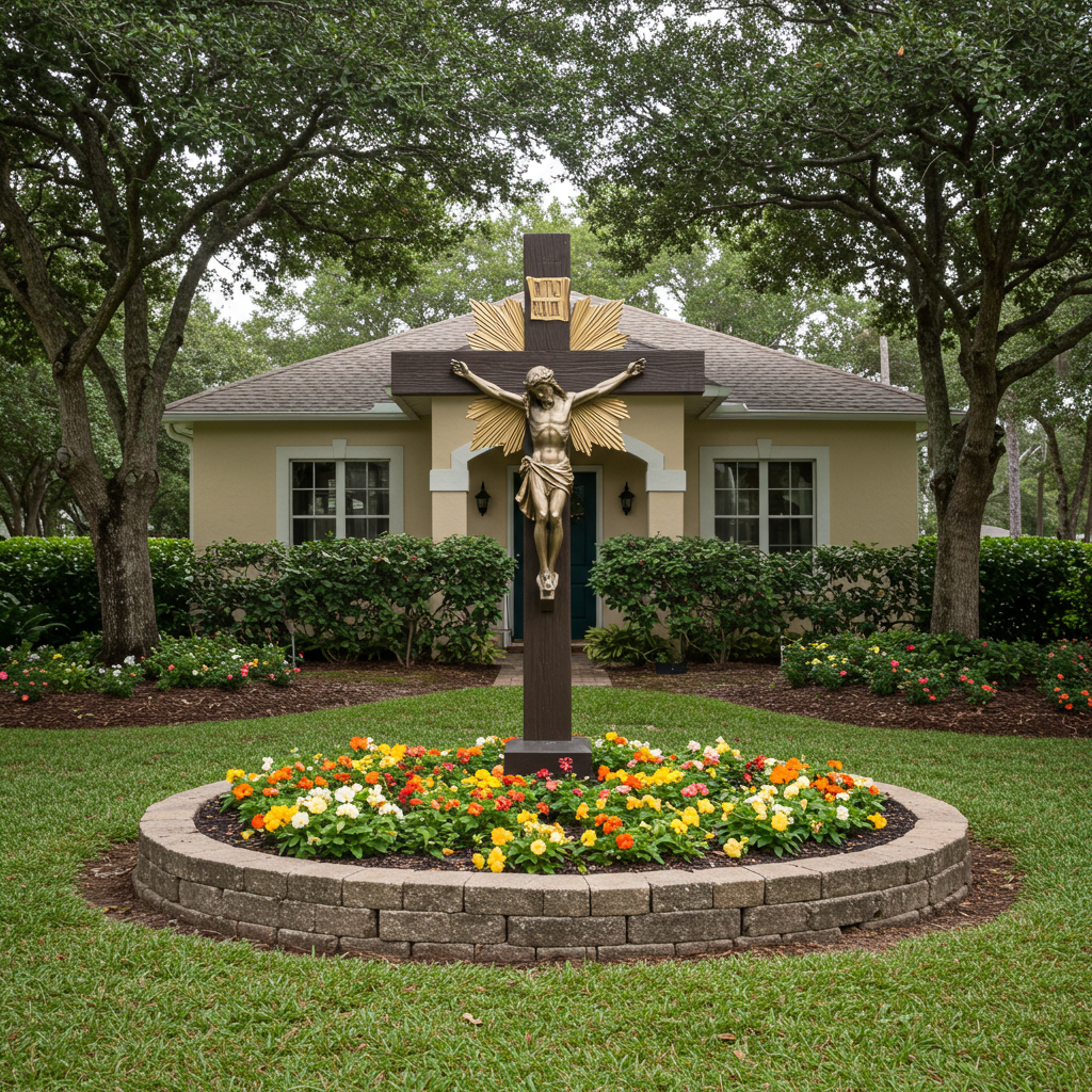 Demanda por Cruz en Jardín de Florida: Propietario Gana y Recibe US$70.000